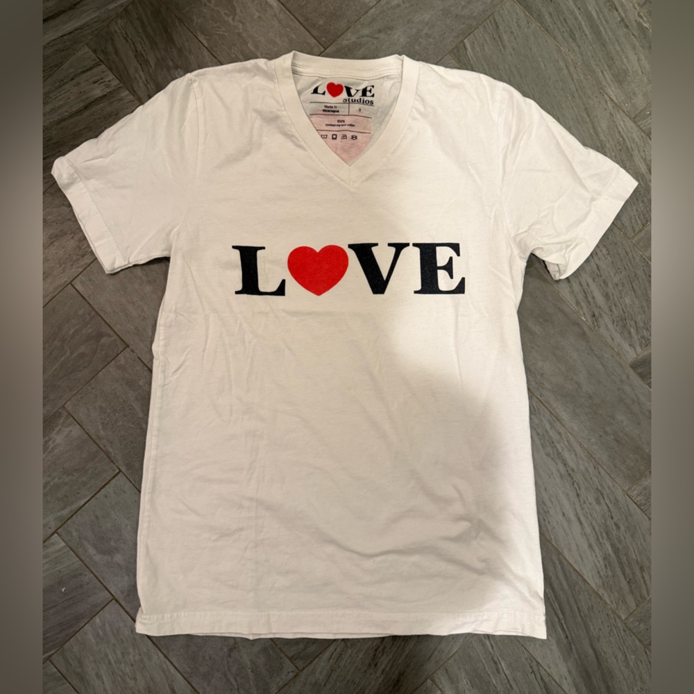 Love Studios White Graphic T-Shirt
